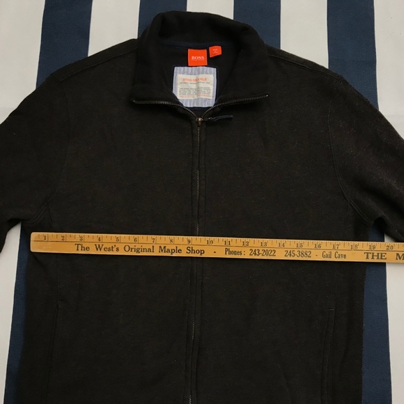 Hugo Boss Orange Long Sleeve Full Zip Jacket - Picture 3 of 8